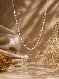 VOGUE PANASH Kalung Berlapis Perak Tembaga