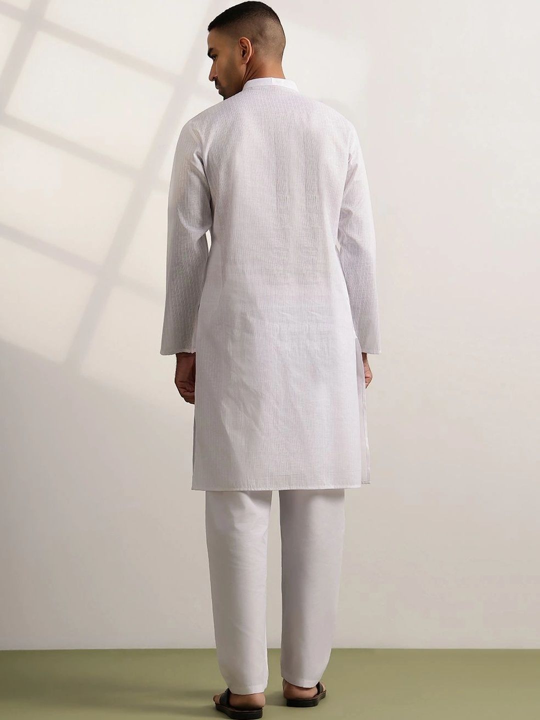 Anouk Men Regular Pure Cotton Kurta with Pyjamas