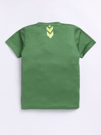 HRX by Hrithik Roshan Boys Typography Printed Rapid-Dry T-shirt