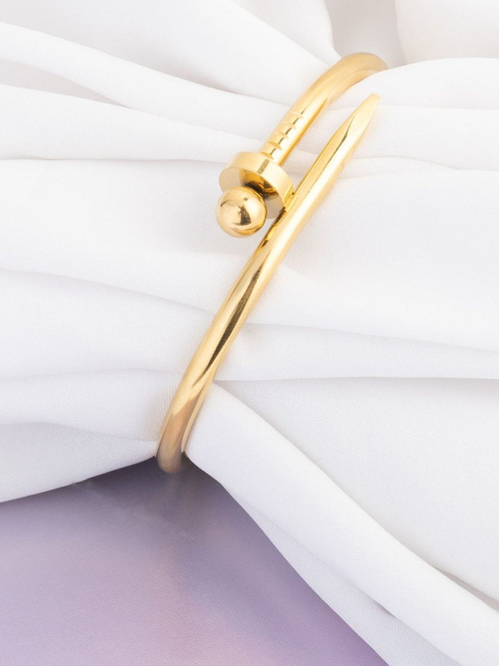 VOGUE PANASH Gold-Plated Bangle-Style Bracelet