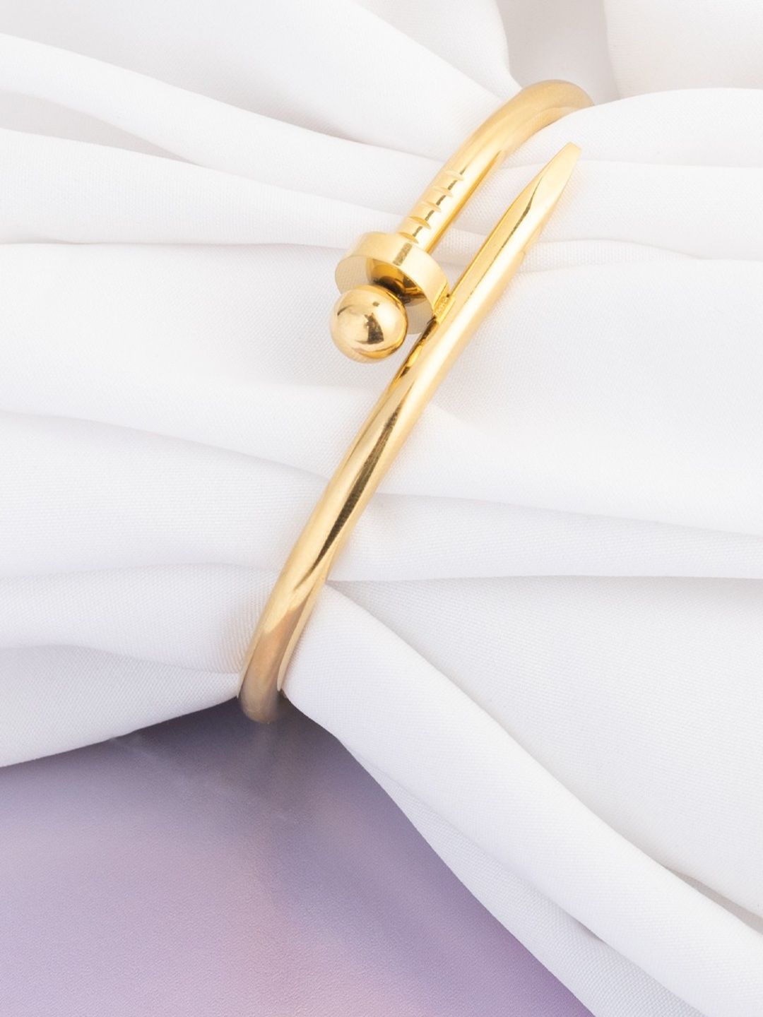 VOGUE PANASH Gold-Plated Bangle-Style Bracelet