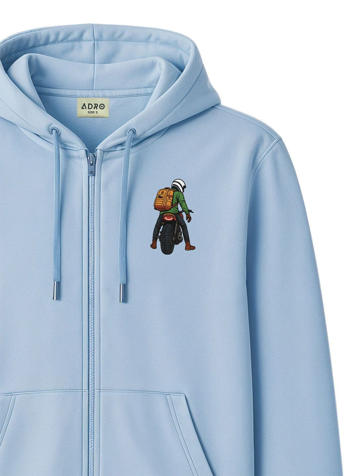 ADRO Men Printed Hooded Sweatshirt