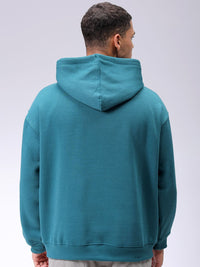 The Indian Garage Co Men Hooded Double Way Front Open Zipper Sweatshirt