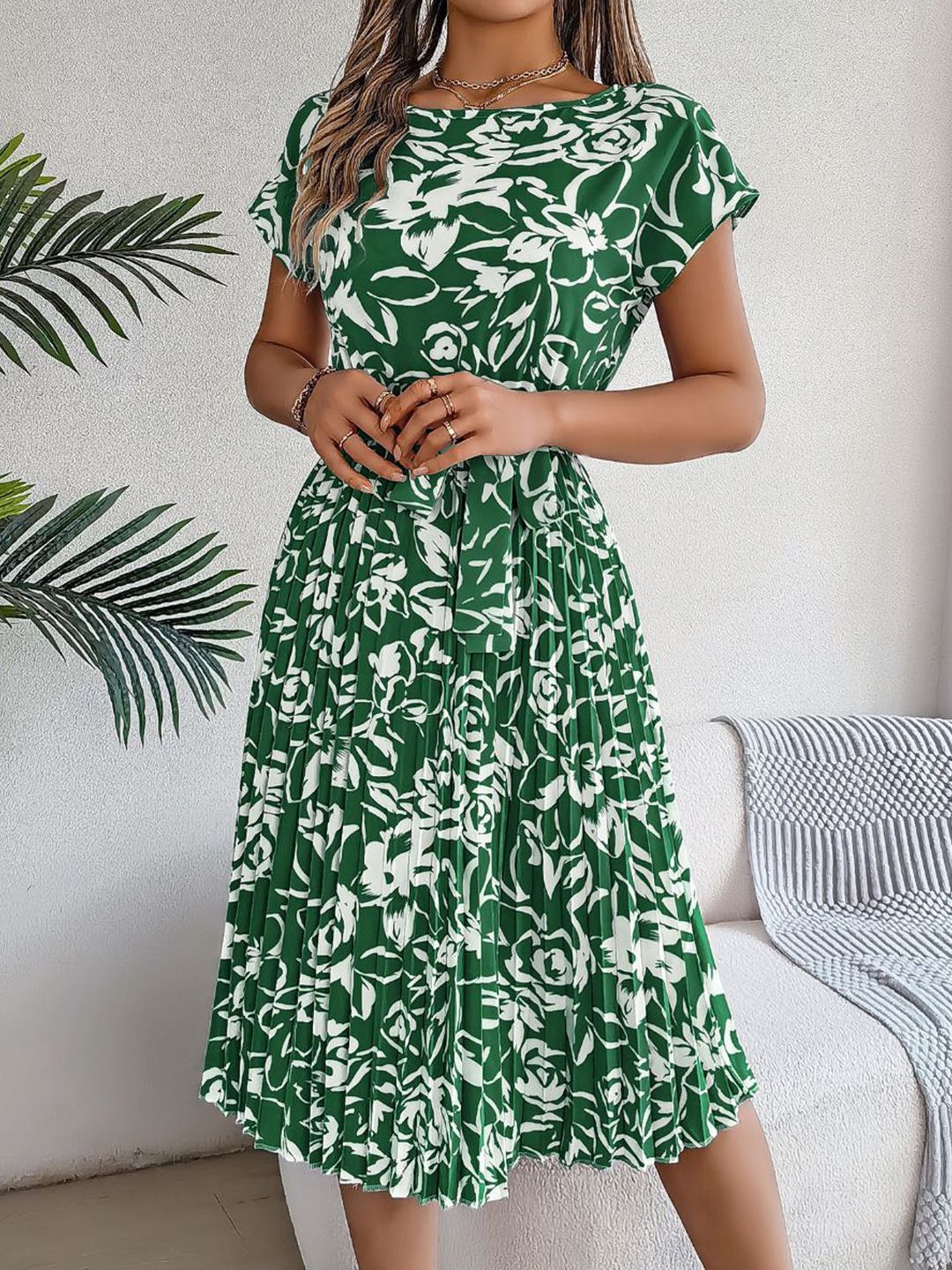all about you A-Line Midi Dress