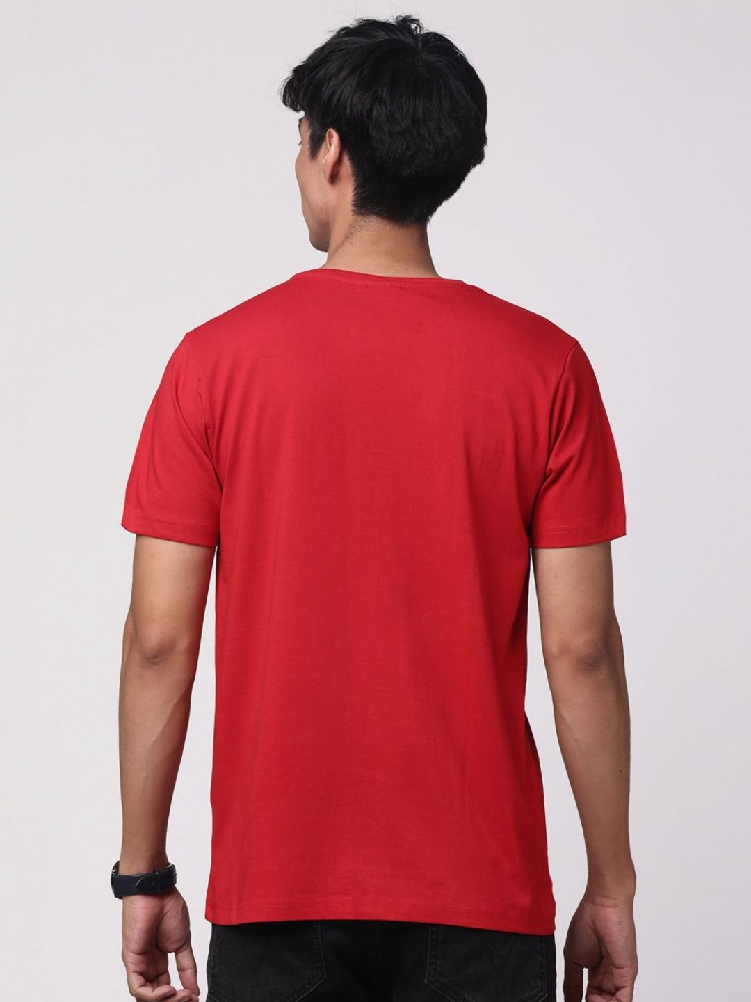 ADRO Men Graphic Printed Round Neck Cotton T-shirt