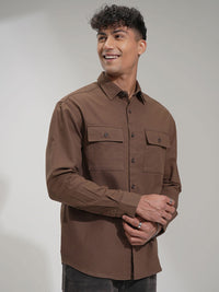 HIGHLANDER Men Comfort Opaque Casual Shirt