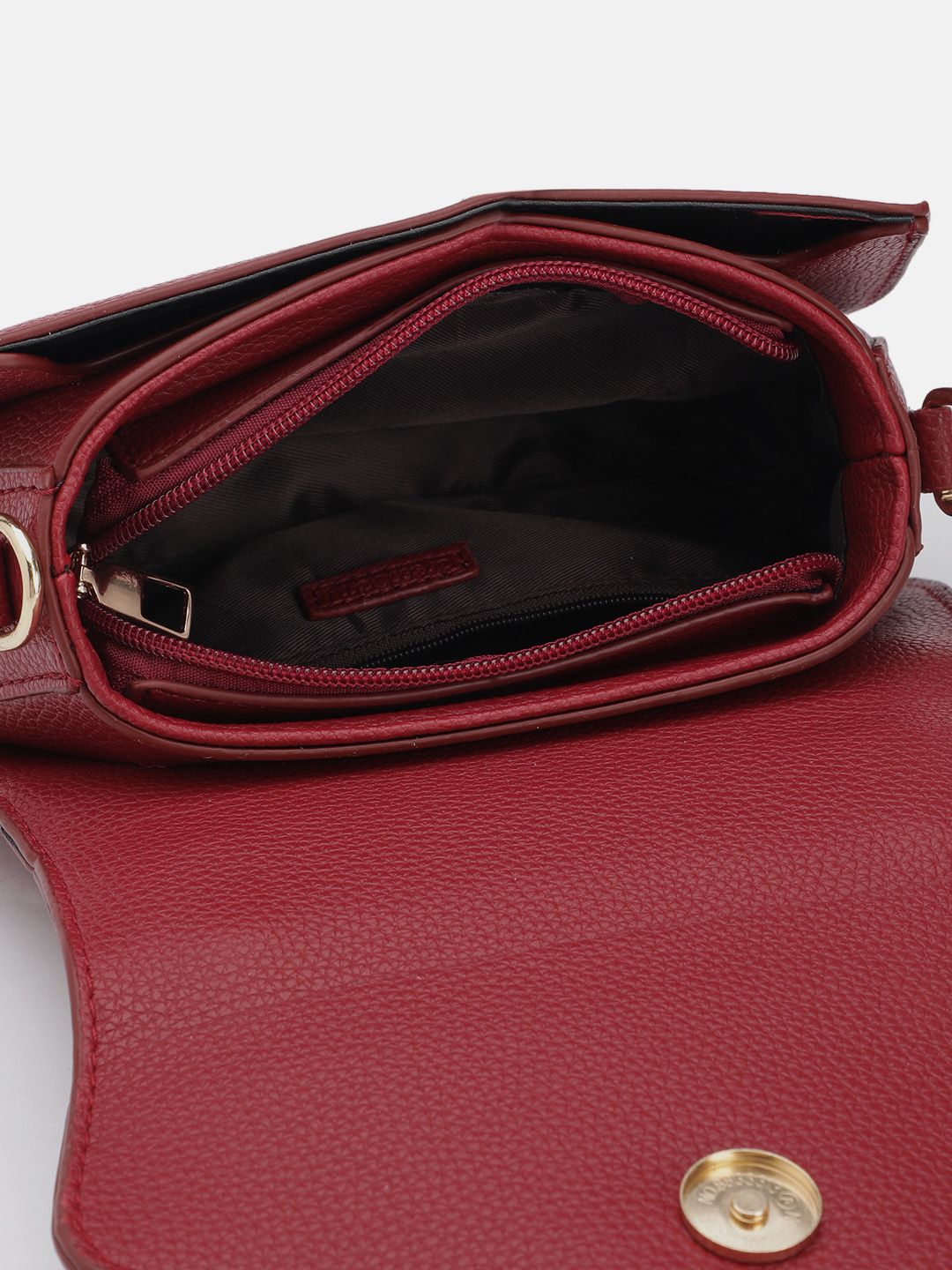 DressBerry Textured Structured Satchel