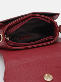 DressBerry Textured Structured Satchel