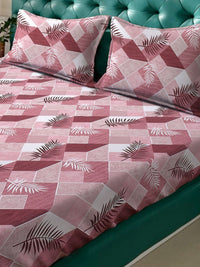 Myntra Elegant Homes Floral Printed 400 TC King Bedsheet with 2 Pillow Covers