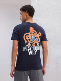 HRX by Hrithik Roshan Graphic Printed T-shirt
