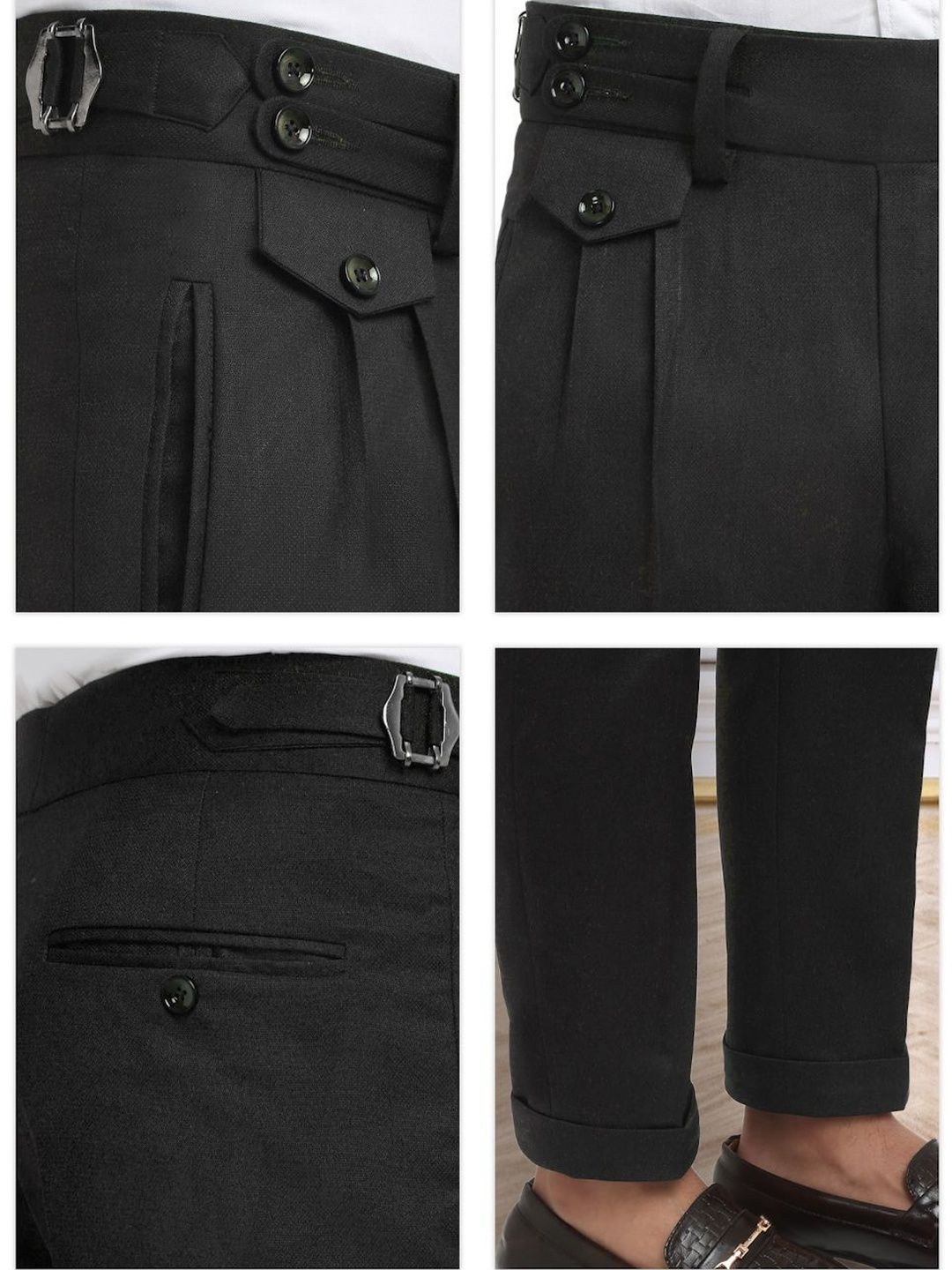 Moda Rapido Men Slim Fit Easy Wash Trousers