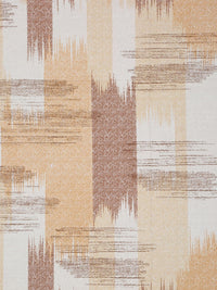 Myntra Elegant Homes Orange & White Geometric 400 TC King Cadar dengan 2 Sarung Bantal