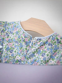 YK Floral Print Fit & Flare Dress