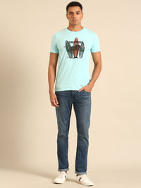Being Human Tropical Printed Pure Cotton T-shirt