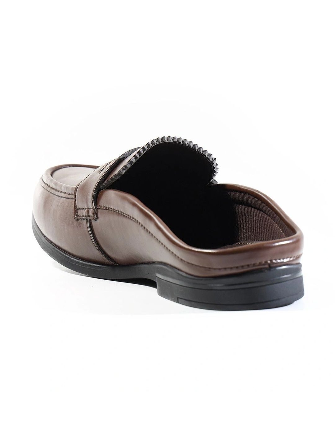 MONKSTORY Atelier 1930 Penny Loafer Mules - Cognac Brown