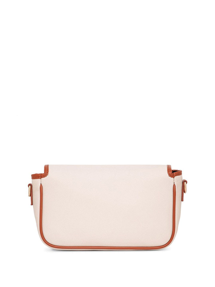 Berrylush Women Solid Structured Leather Shoulder Bag