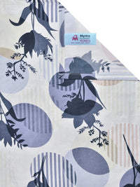 Myntra Elegant Homes Multicoloured Floral 300 TC Single Bedsheet with 1 Pillow Covers