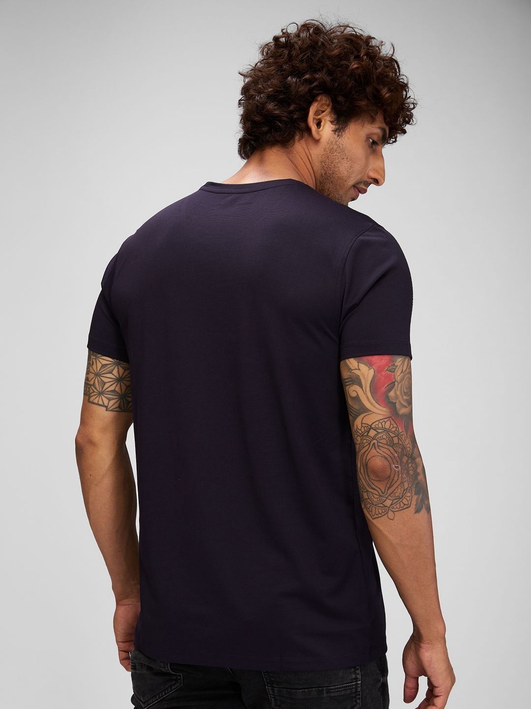 SPYKAR Men Pockets Slim Fit T-shirt
