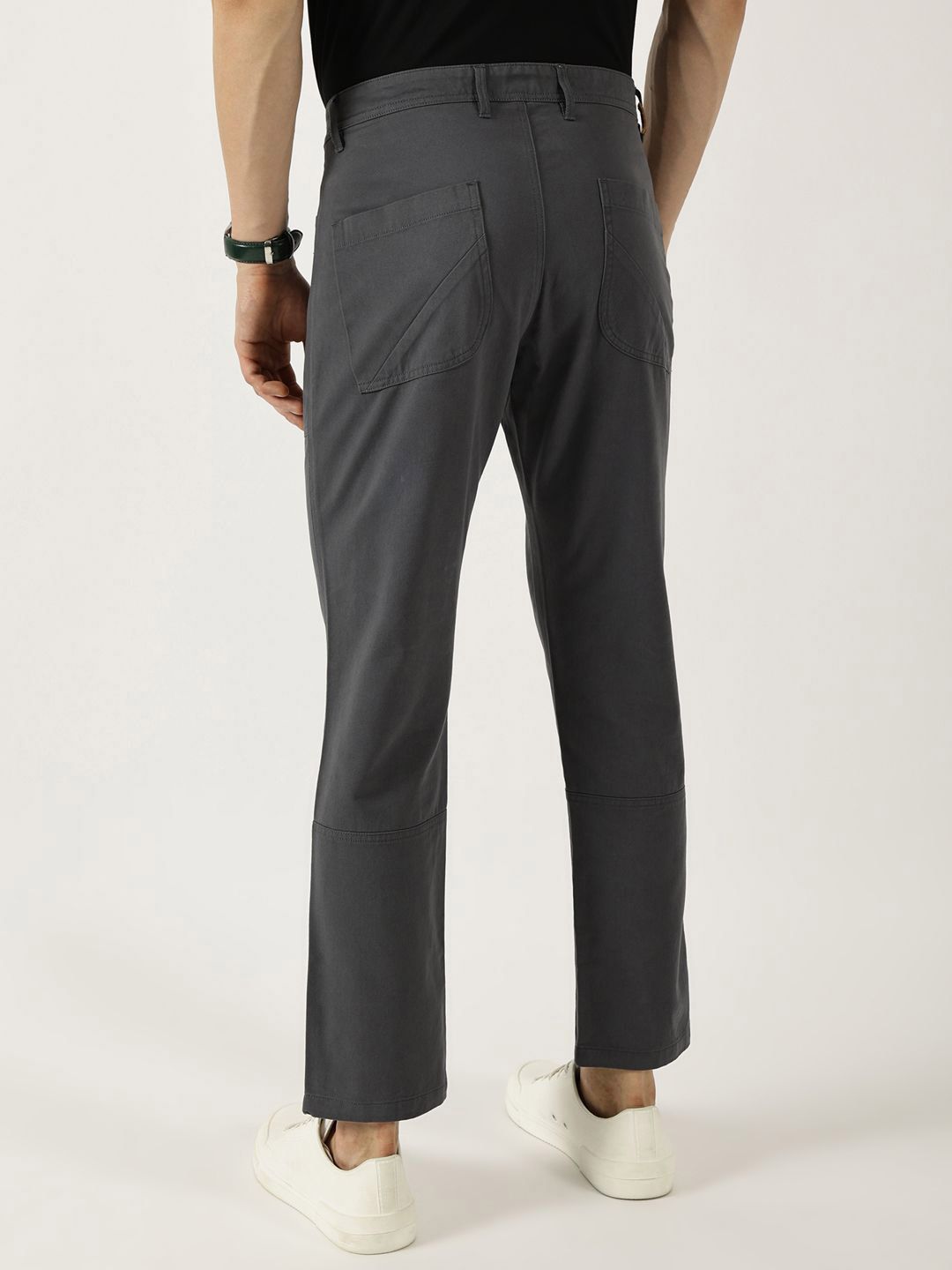Thomas Scott Men Smart Straight Fit Easy Wash Trousers