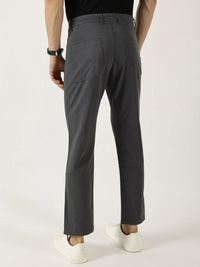 Thomas Scott Men Smart Straight Fit Easy Wash Trousers
