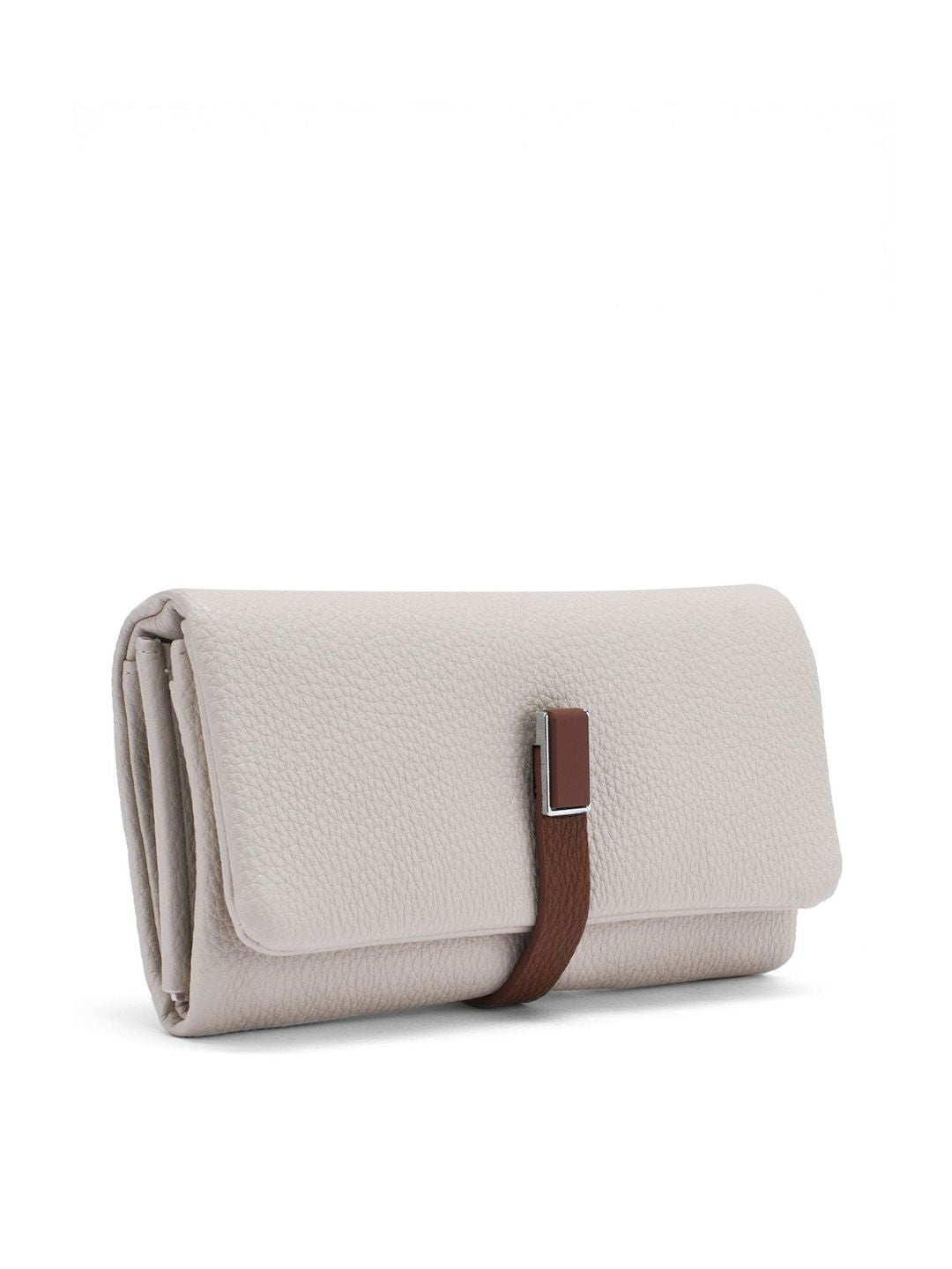 Lino Perros Women Solid Textured Envelope Wallets