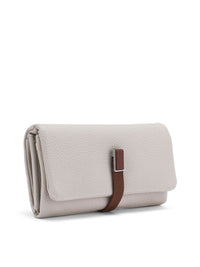 Lino Perros Women Solid Textured Envelope Wallets