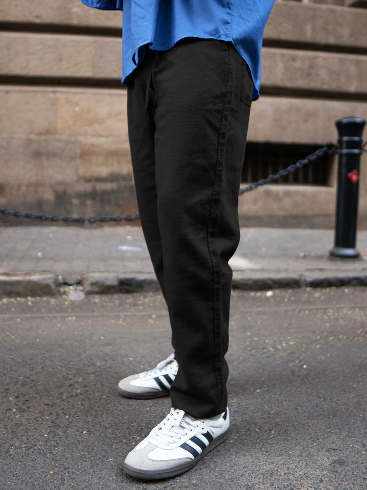 Powerlook Cotton Pant With Belt