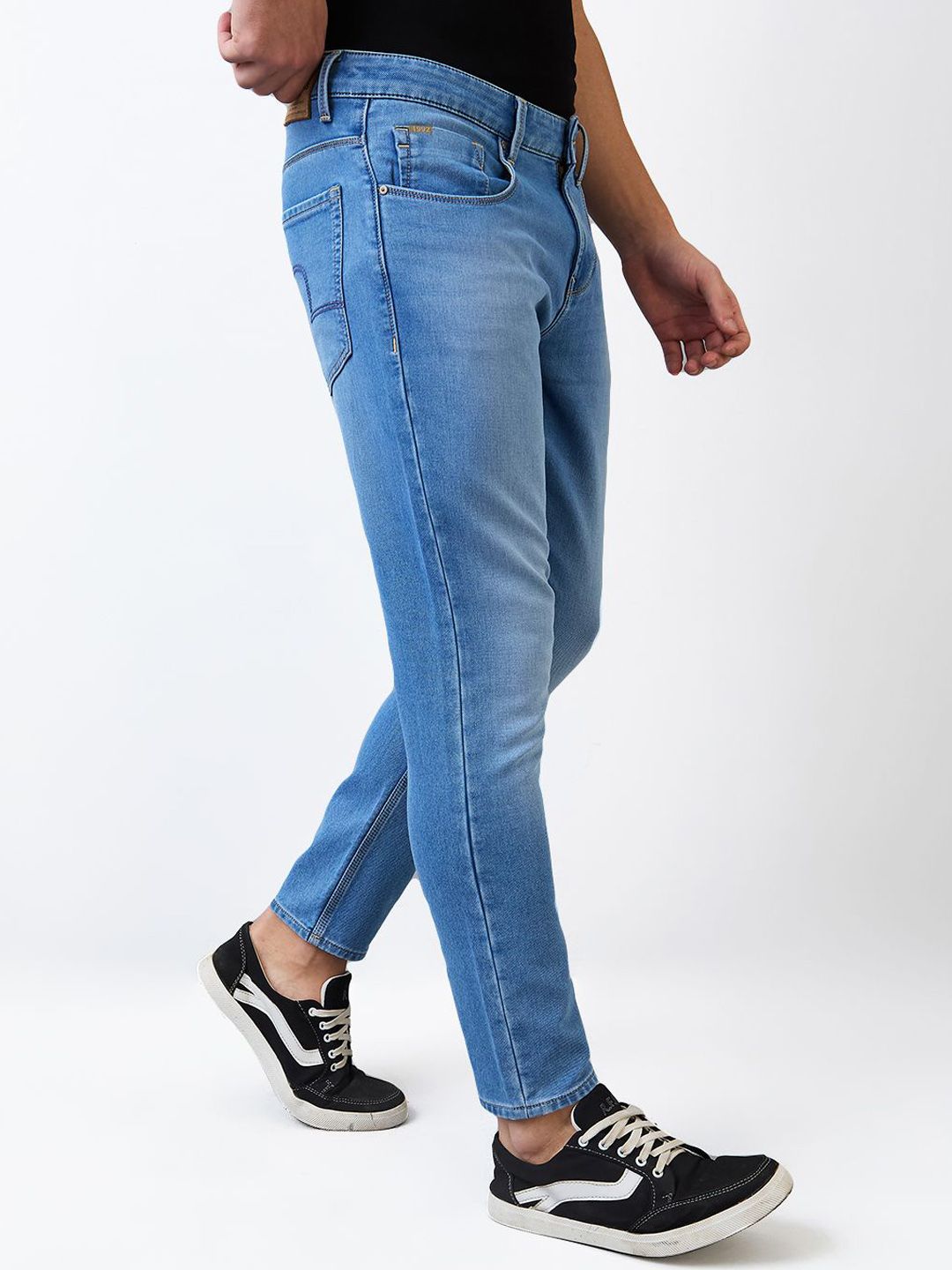 SPYKAR Men Slim Fit Mid-Rise Jeans