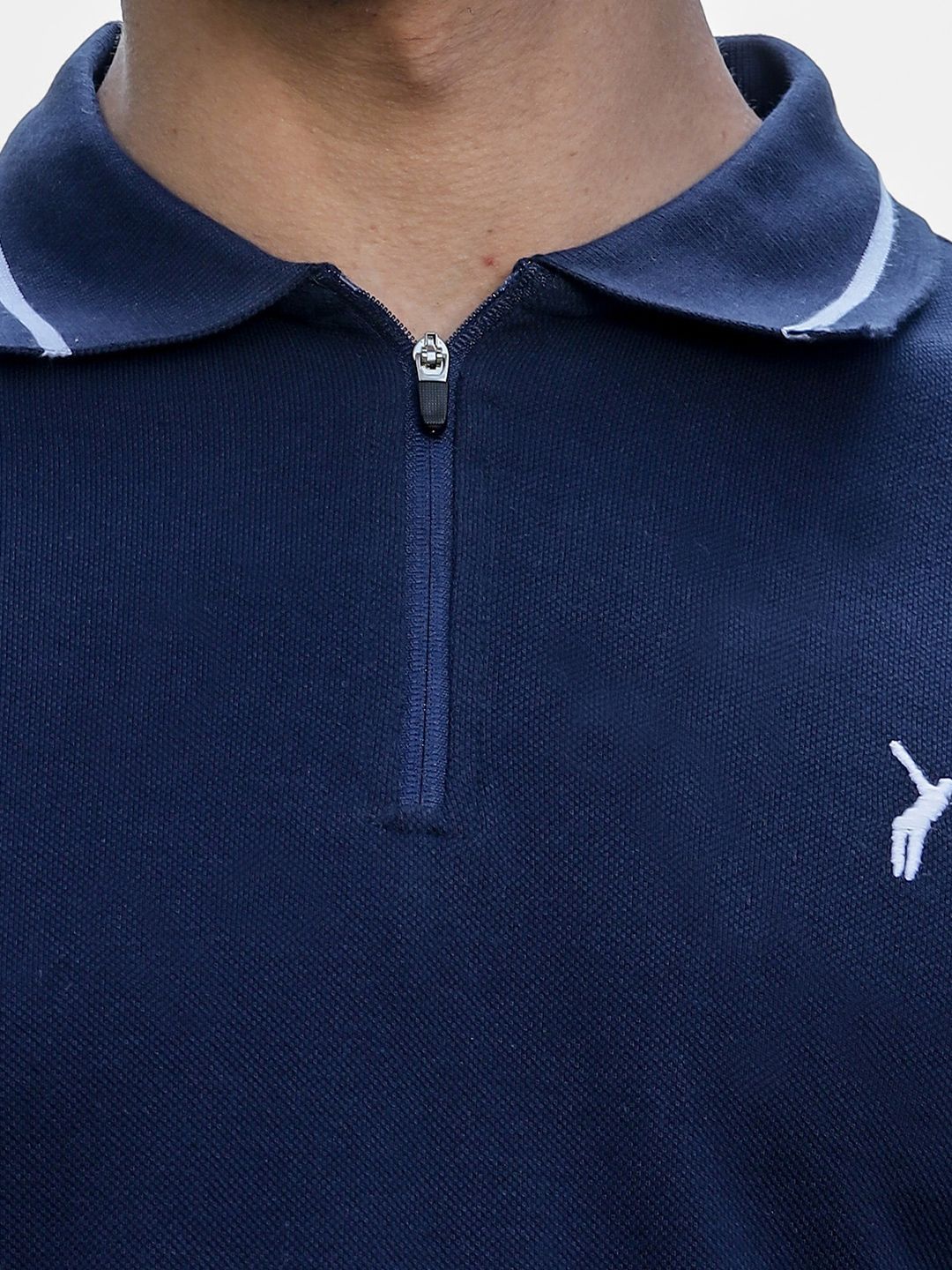Thomas Scott Men Polo Collar Solid T-shirt