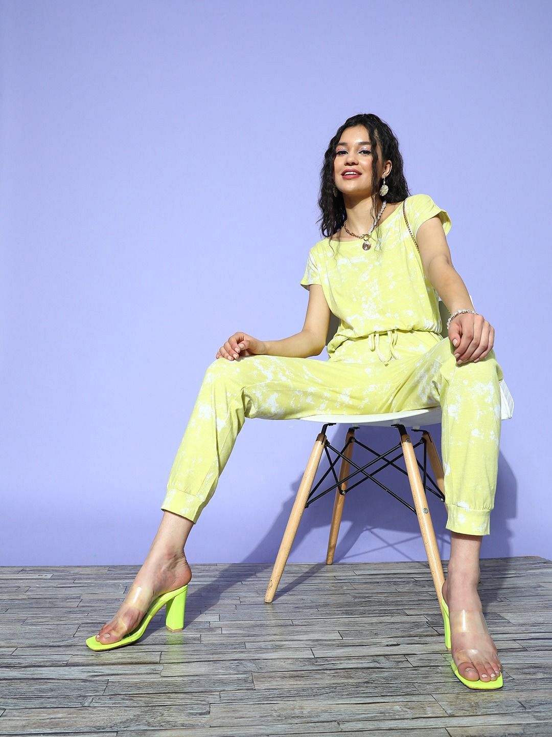 Berrylush Printed Basic Jumpsuit