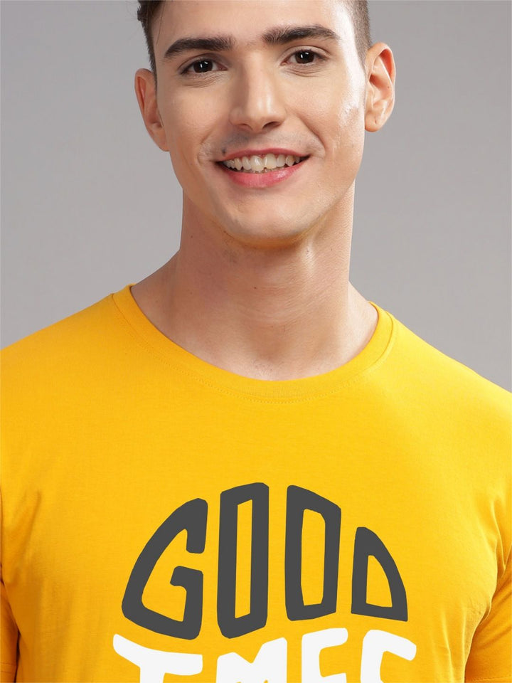 ADRO Men Printed T-shirt