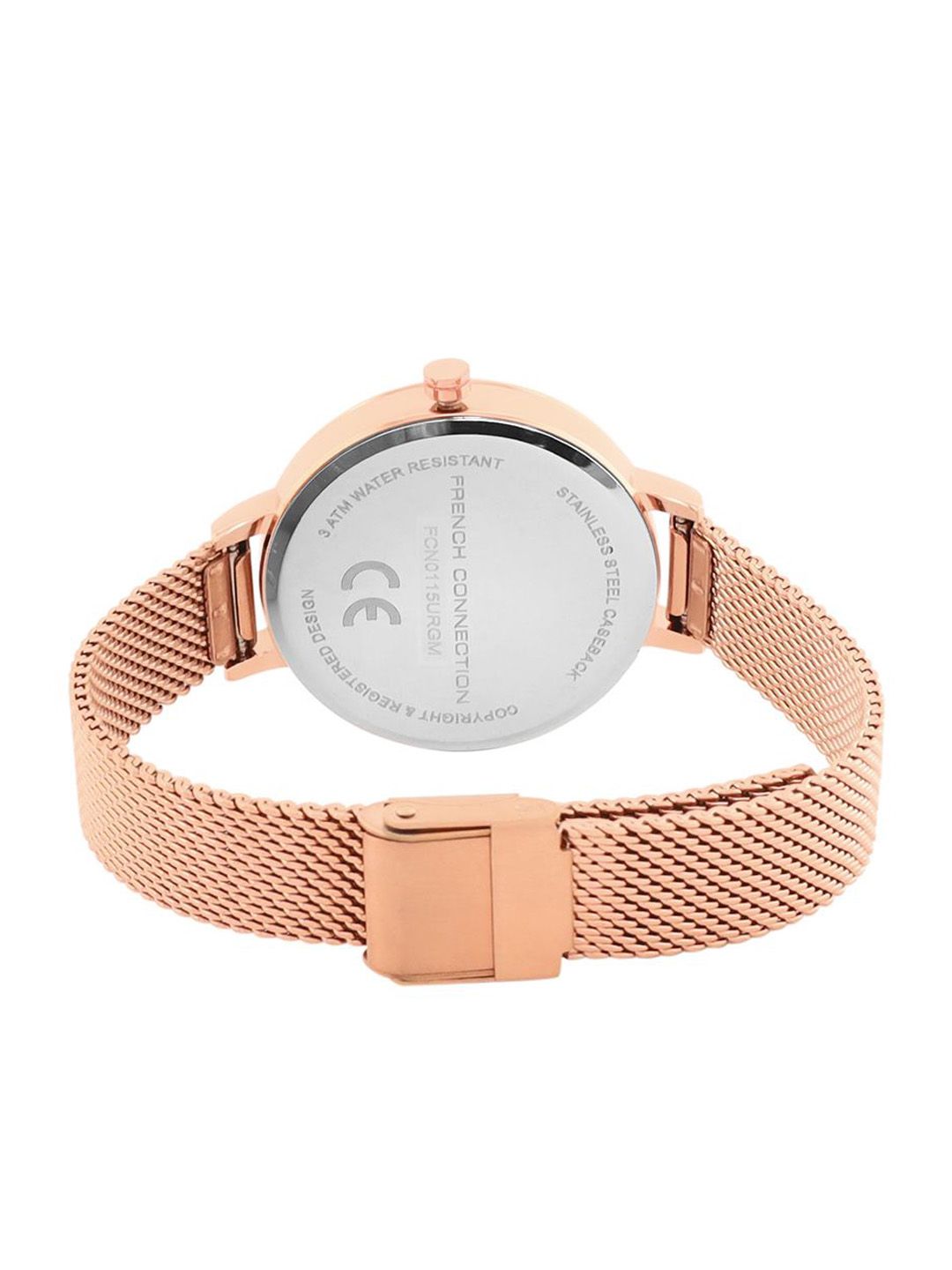 Sambungan Perancis Wanita Stainless Steel Analogue Watch FCN0115urgm