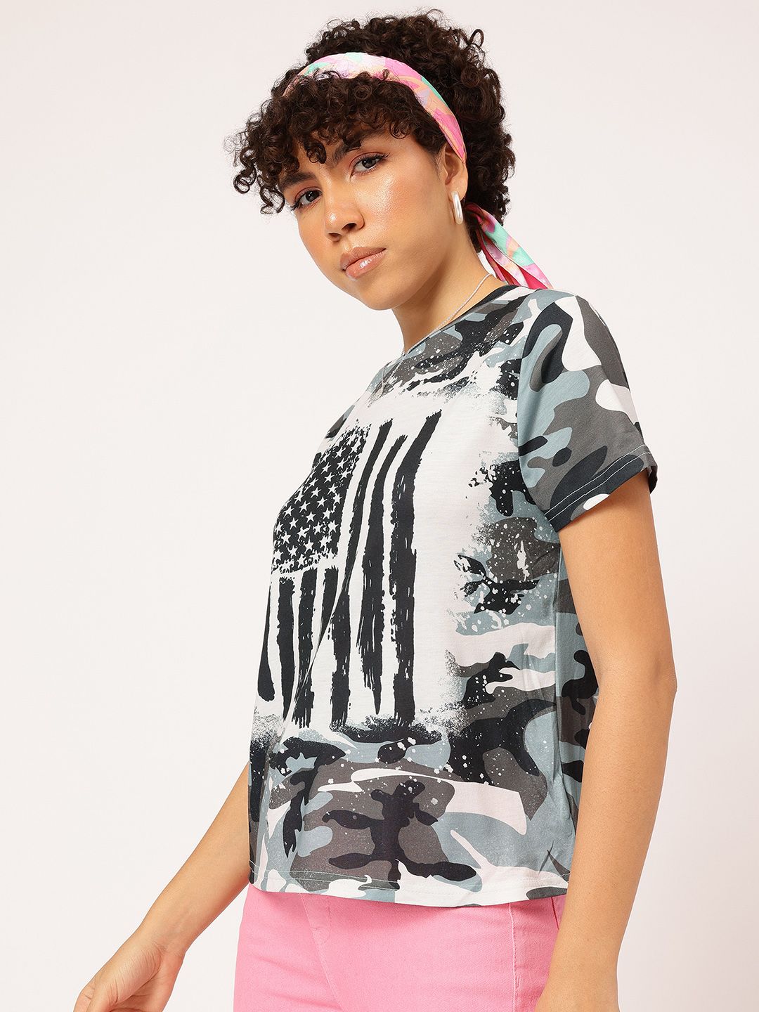 DressBerry Laid-back Luxe Printed T-shirt