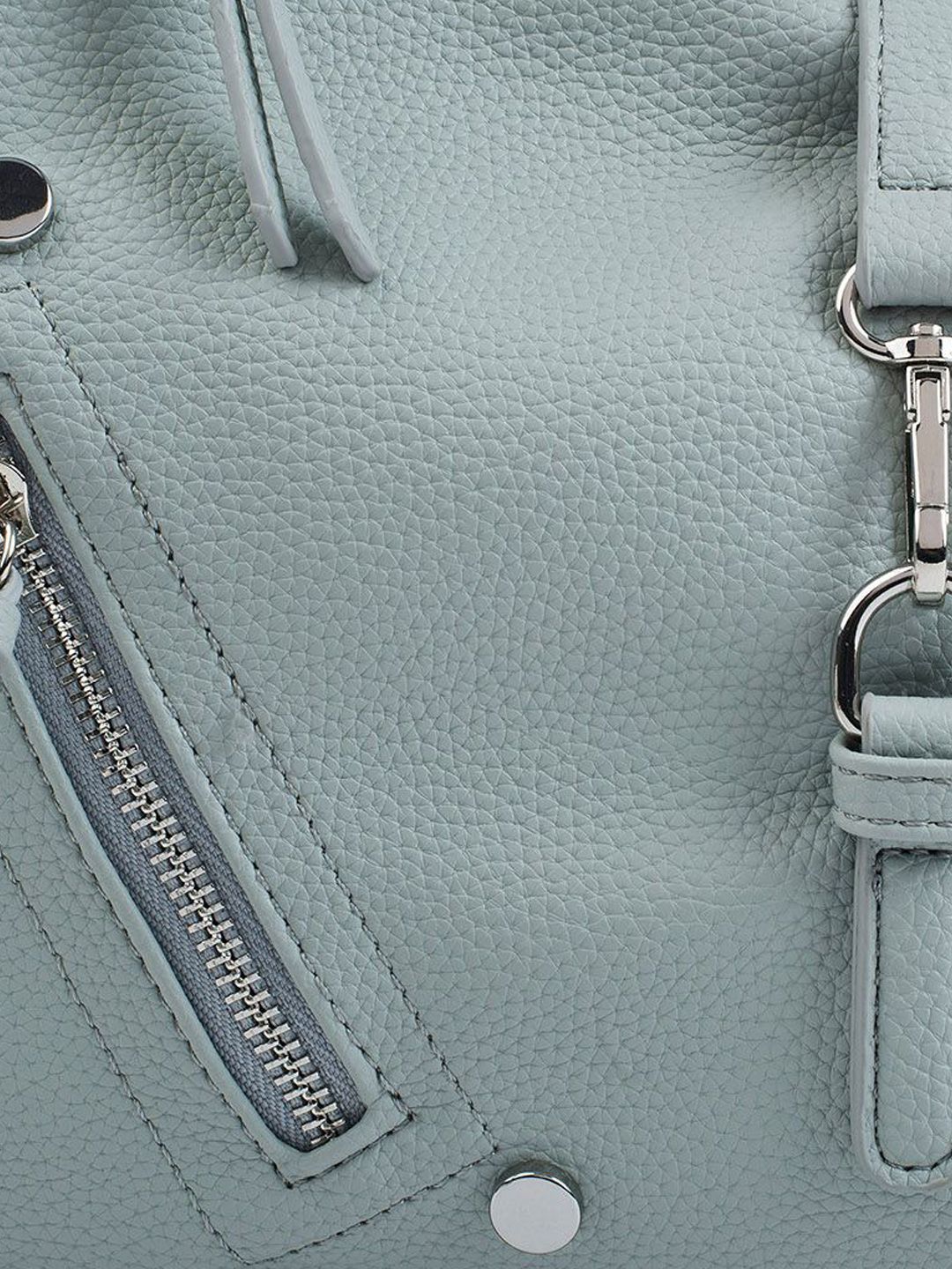 Lino Perros Women Textured Half Moon Handheld Bag