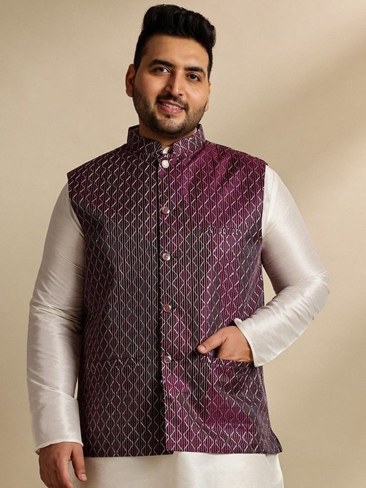 Jaket Nehru Sulam SOJANYA PLUS