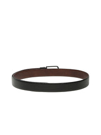 Teakwood Leathers Men Textured Leather Reversible Formal Belt
