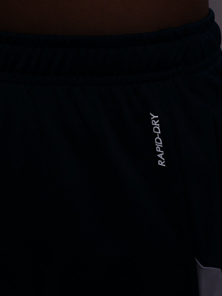 HRX by Hrithik Roshan Men Typography Print Rapid-Dry Running Shorts