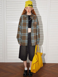 DressBerry Women Opaque Checked Casual Shirt