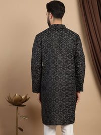 Kurta Kolar Mandarin Bercetak Anouk