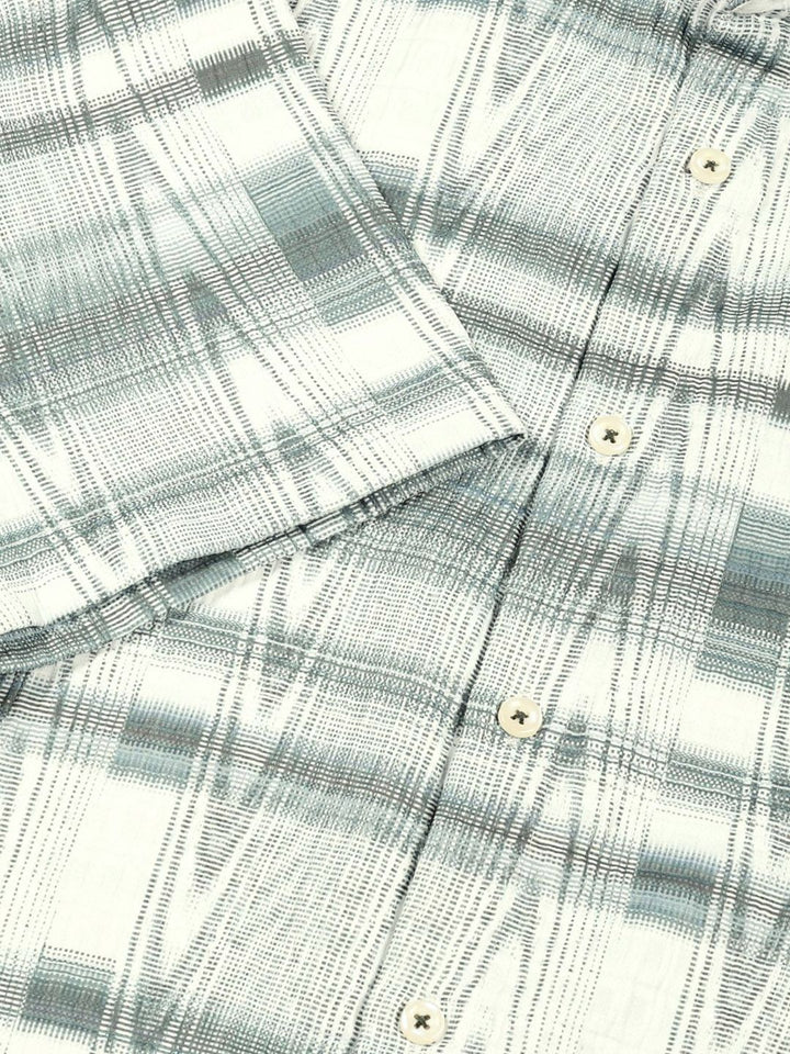 Thomas Scott Men Premium Slim Fit Opaque Printed Casual Shirt