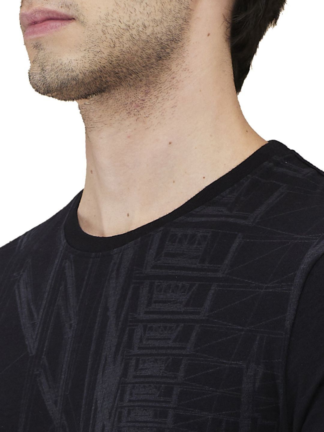 Being Human Men Graphic Printed Round Neck Cotton Slim Fit T-shirt