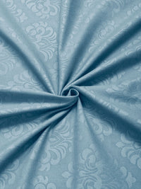 Myntra Elegant Homes Turquoise Blue Floral 300 TC Cadar Tempat Tidur Single dengan 1 Sarung Bantal