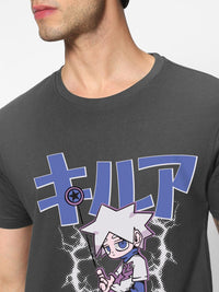 Bewakoof Graphic Printed Round Neck Pure Cotton T-shirt