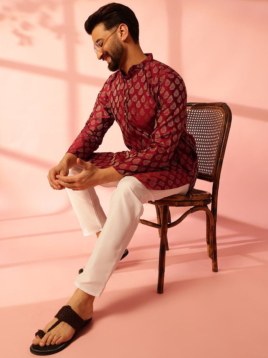 Anouk Men Regular Kurta with Pyjamas
