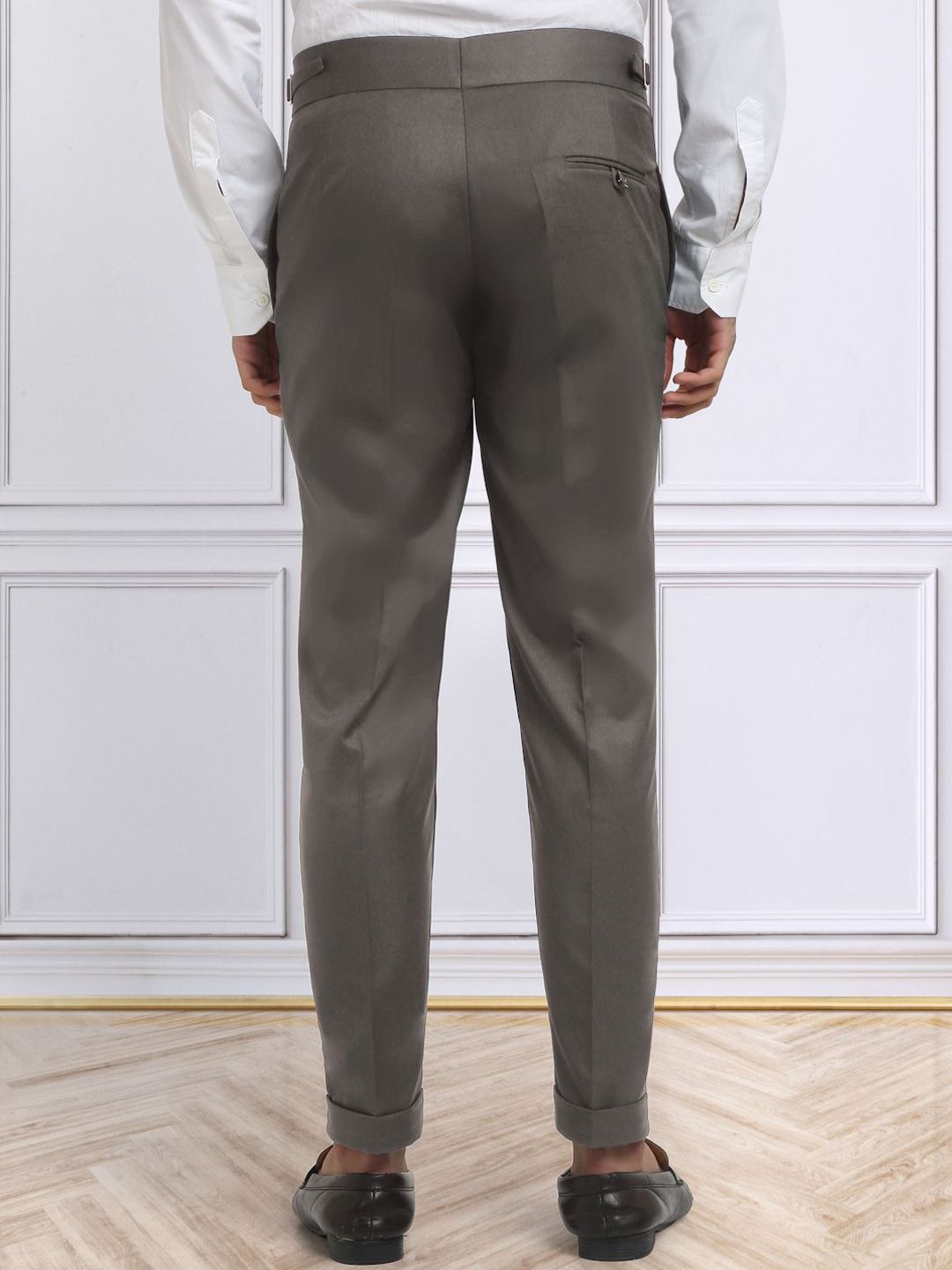 KLOTTHE Seluar Formal Slim Fit Kaya Kapas Lelaki