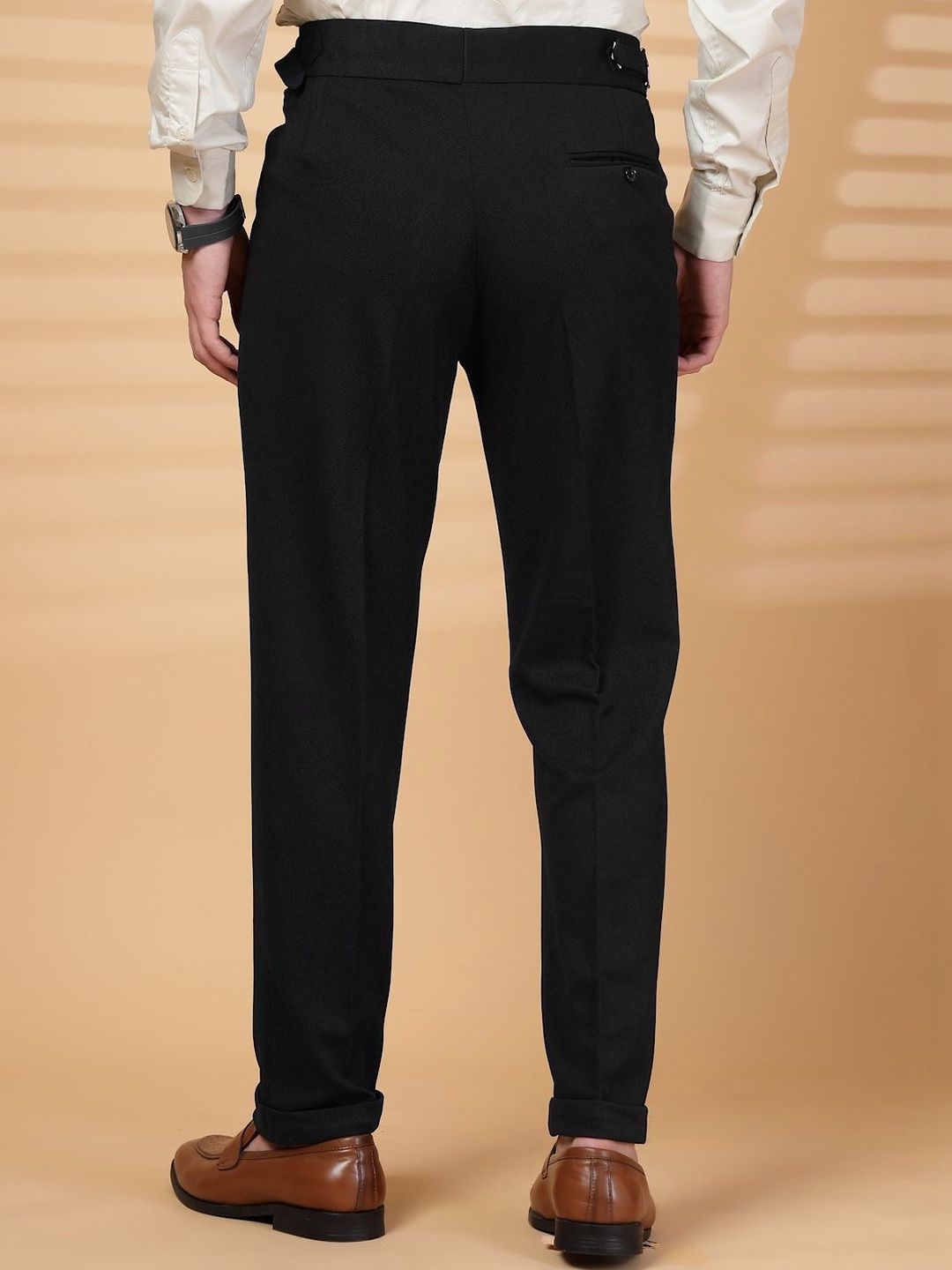 Moda Rapido Men Easy Wash Pleated Trousers