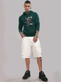 ADRO Lelaki Cotton Hooded Sweatshirt