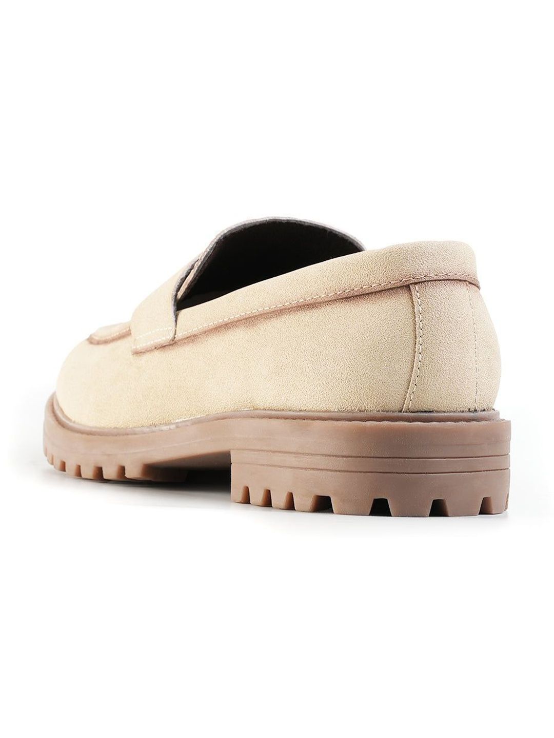 MONKSTORY Cosmopolitan Dune Penny Loafers - Beige