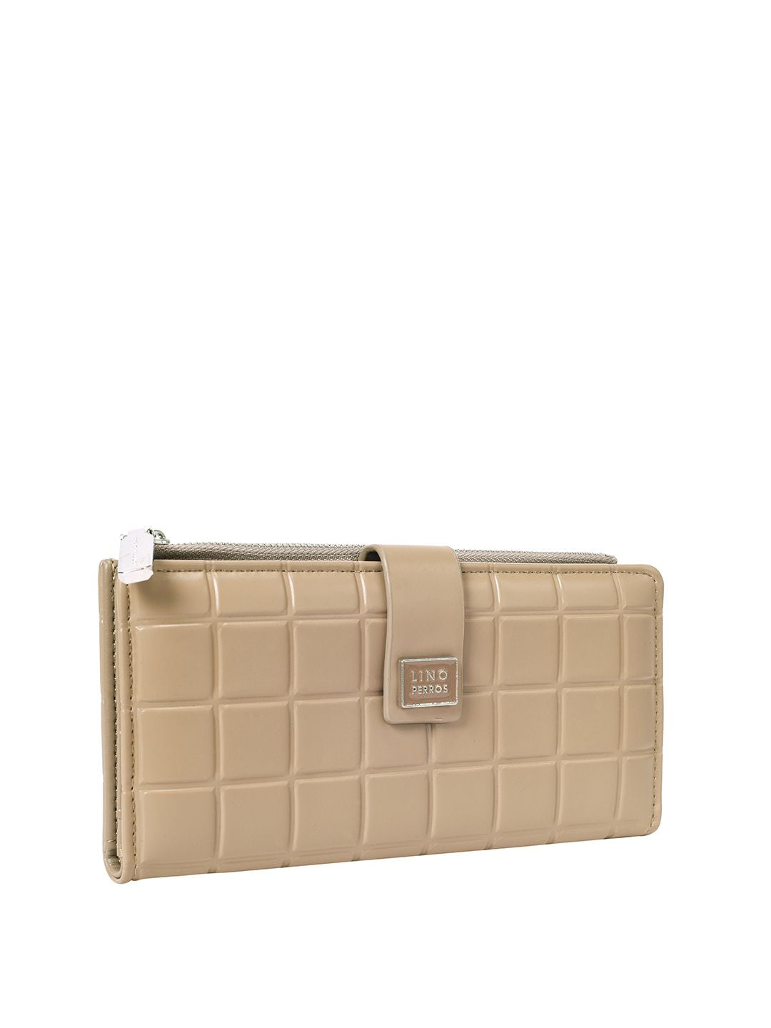 Lino Perros Women Geometric Textured Two Fold Wallet
