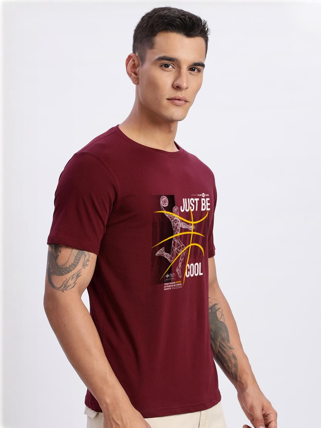 Tshirts ADRO Men Maroon